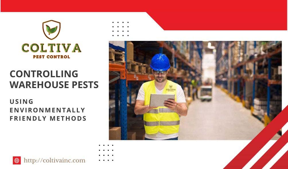 Controlling warehouse pests using environmentally friendly methods