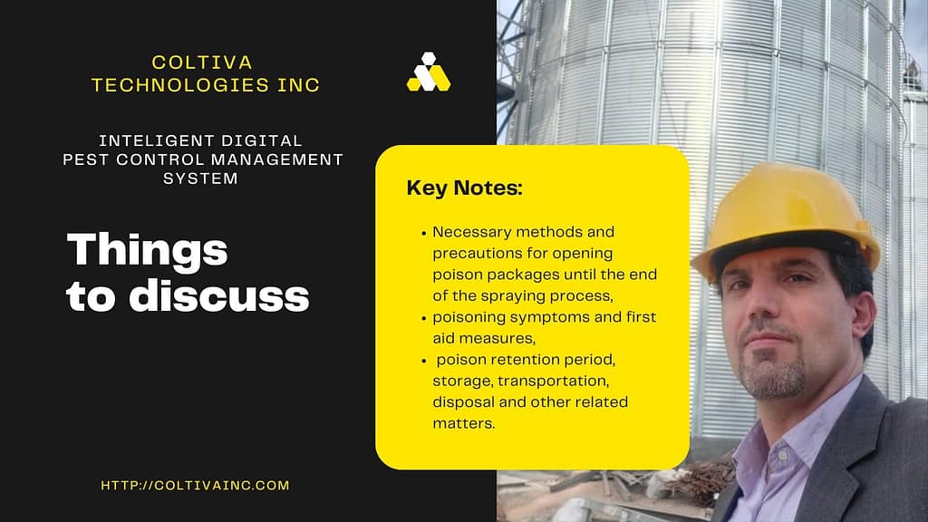 Pest control in factories