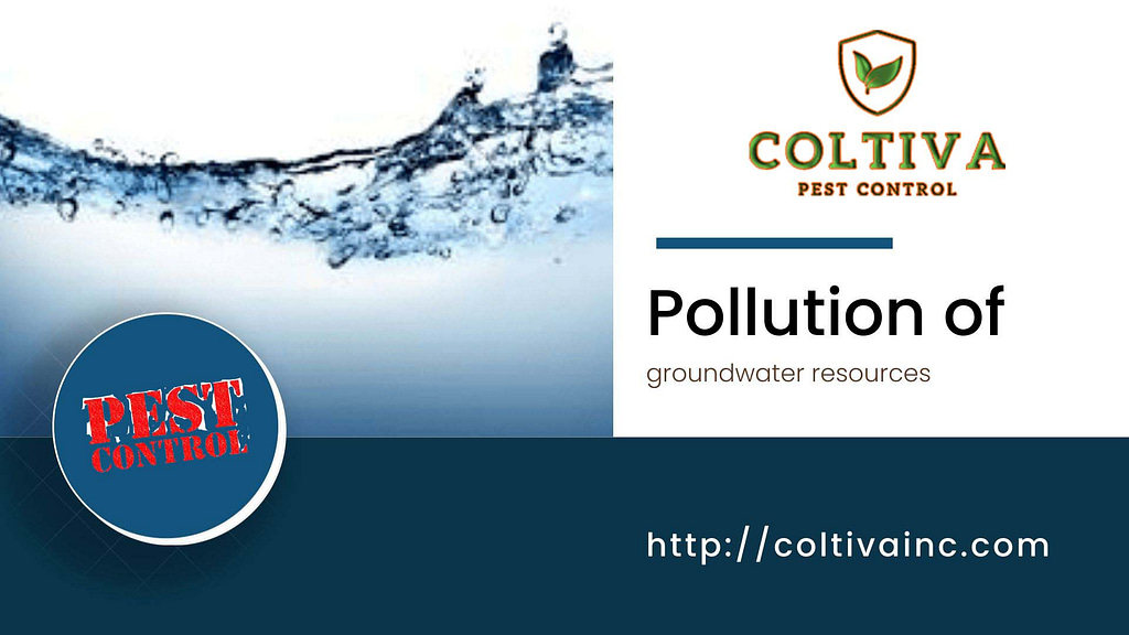 pollution of groundwater resources-min