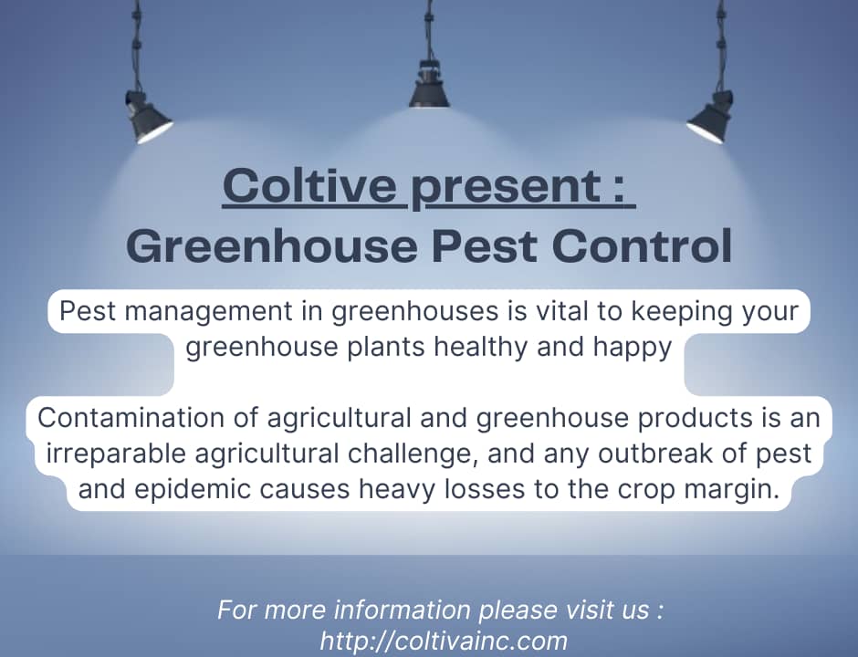 Greenhouse pest control management